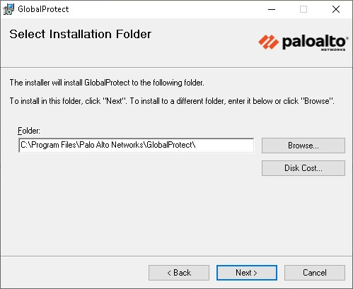 Run installer